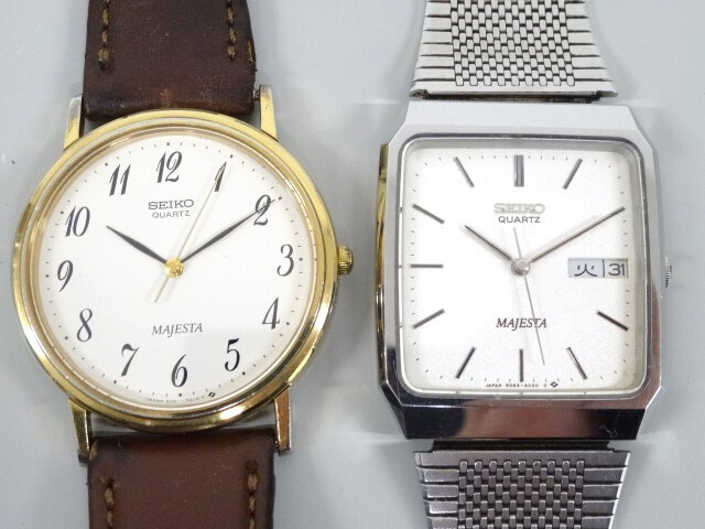 SEIKO QUARTZ MAJESTA メンズ腕時計 Daydate♪♪ 時計