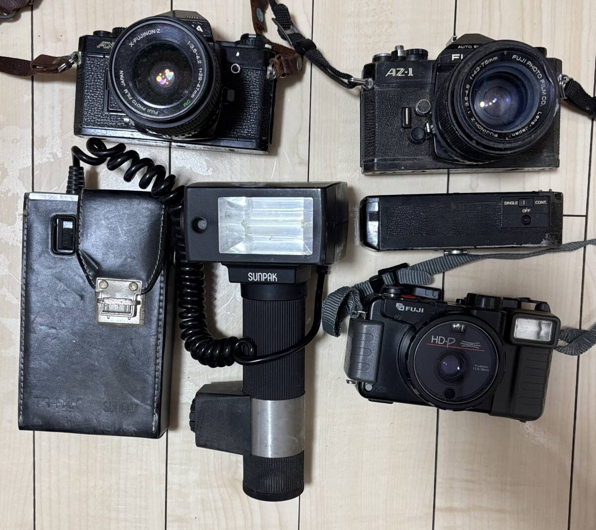 FUJICA AX-5 一眼レフカメラ 替えレンズ カバー付き（ちょい