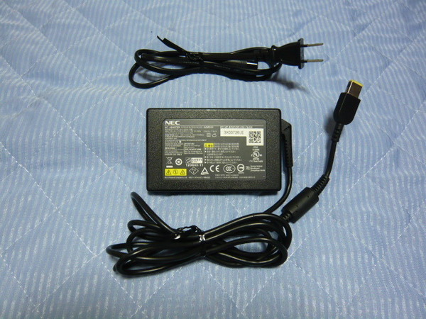 NEC ACアダプタ 20V-3.25A(ADP001) ★中古品★送料無料・匿名配送★