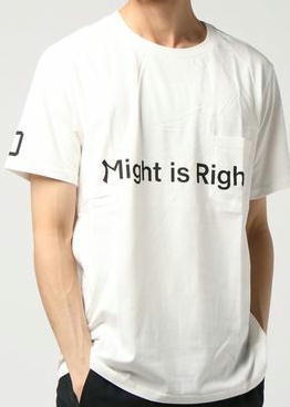 TAKAHIRO MIYASHITA The Soloist. タカヒロミヤシタ ザ ソロイストMight is Right Tシャツ 48サイズ