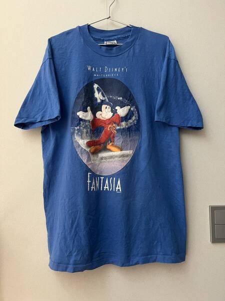 90S ヴィンテージ アーカイブ ディズニー ファンタジア ミッキー Tシャツ XLサイズ