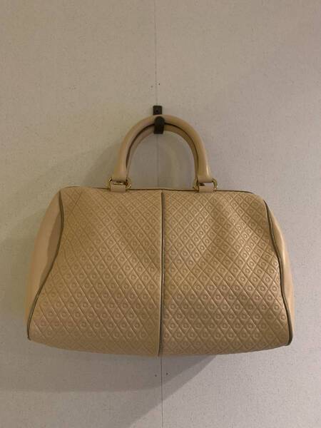 ほぼ新品TOD'S トッズ 2WAYミニボストンバッグ 型押しレザー 2WAYショルダーバッグ ハンドバッグ TODS