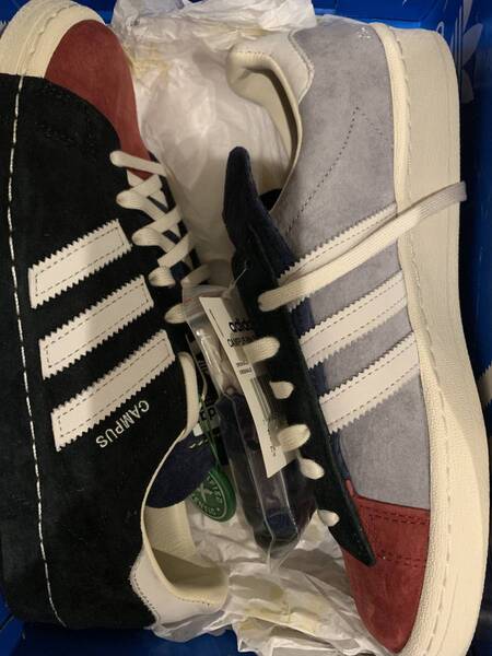 333足限定 再構築アディダス オリジナルス キャンパス ADIDAS ORIGINALS CAMPUS 80S FW7620 By Shun Hirose aka Recouture