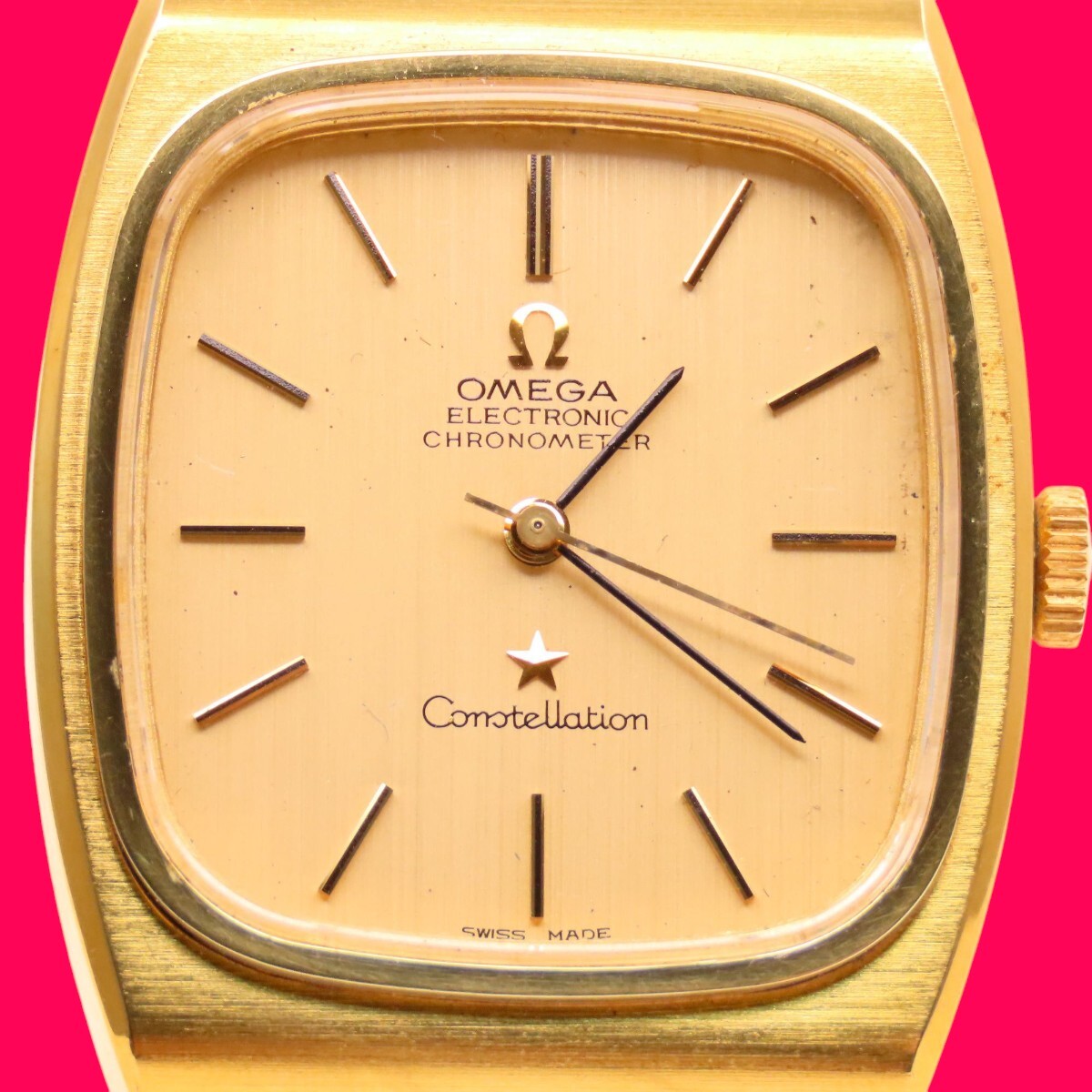 OMEGA】希少 稼働 ELECTRONIC f300Hz SeaMaster