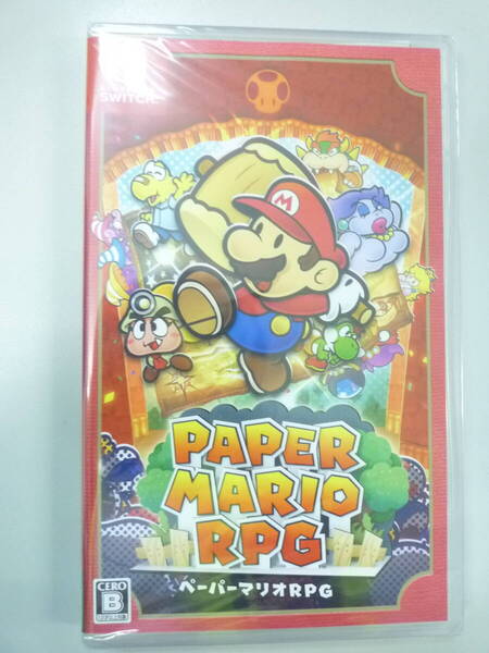 新品!!未開封!!任天堂SWITCH ペーパーマリオRPG