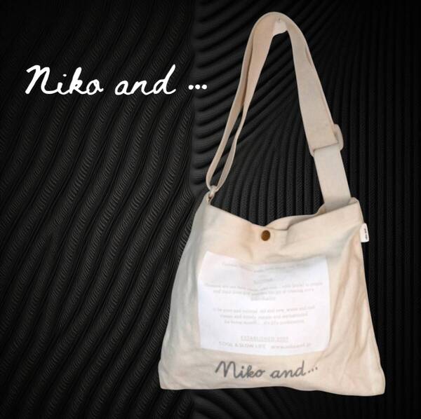 ニコアンド Niko and ショルダーバッグ キャンバス 帆布 / ショルダー 肩掛け 斜めがけ バッグ 通学 レディース メンズ