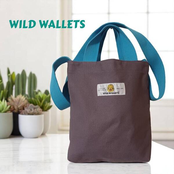 WILDWALLETS トートバッグ ショルダーバッグ 2way / キャンバス 帆布 トート ショルダー 斜めがけ 手提げ バッグ レディース キッズ