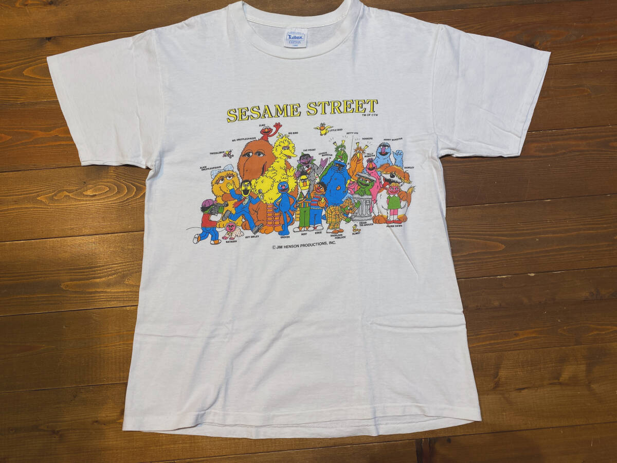 新品未使用 デッドストック セサミストリート シングルステッチ tシャツ 2249586825.jpg?1714460645