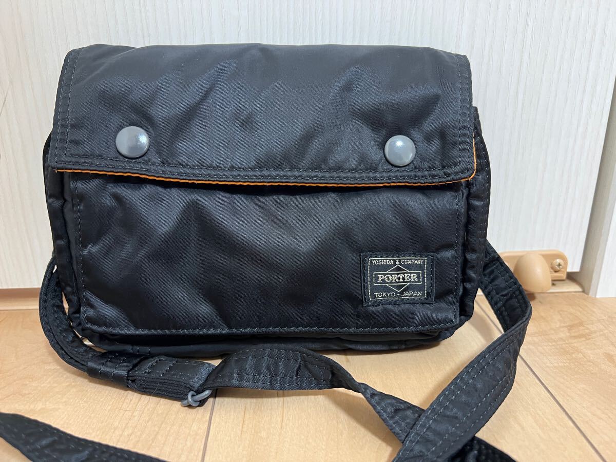 超美品✨ポーター タンカー ミニショルダー サコッシュ 金具 2way