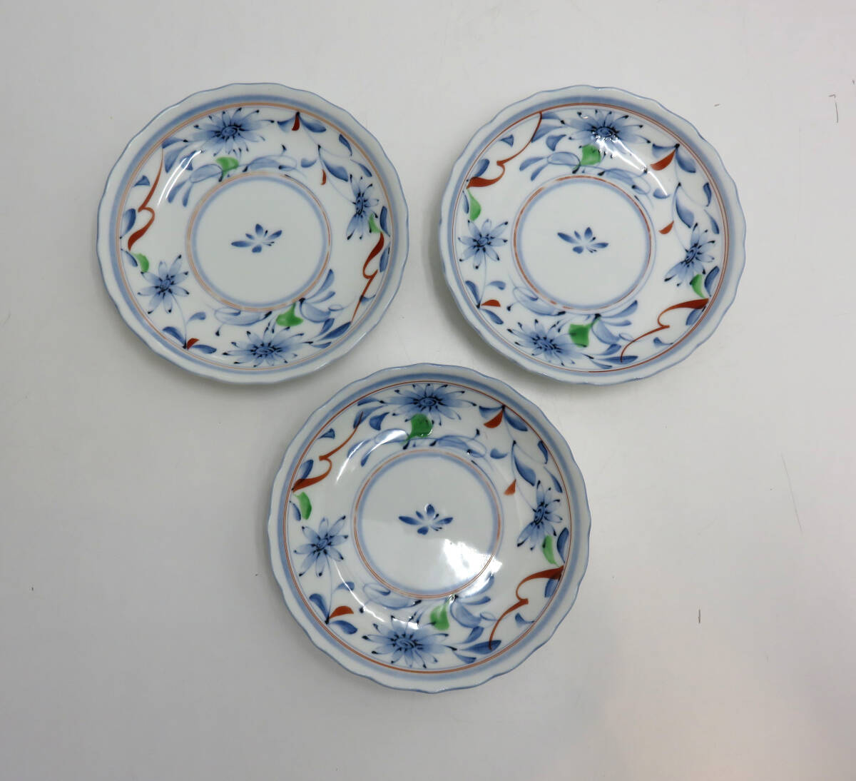 有田焼 光峰 小皿×5 あじさい柄 上品 - メルカリ