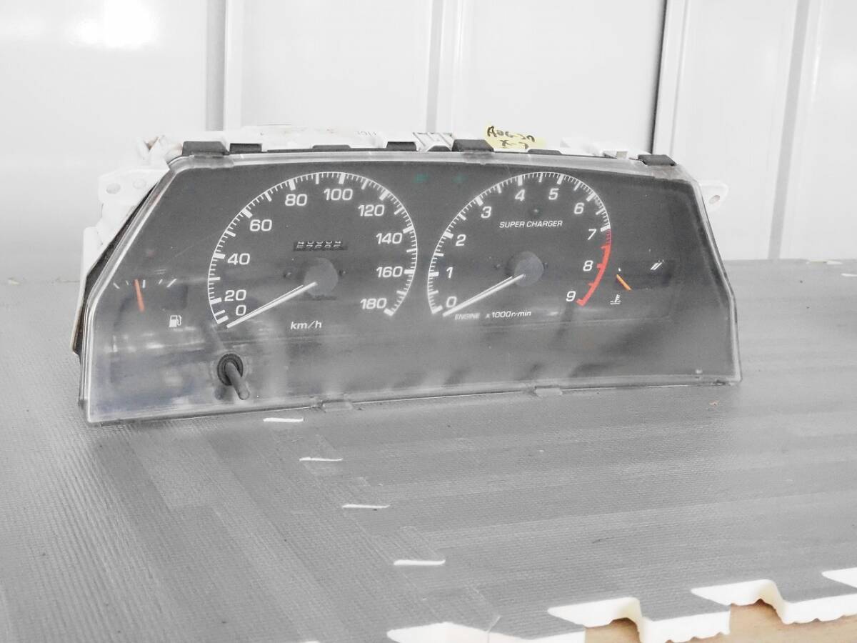 超美品 希少 AE86 スピードメーター フルスケールメーター 当時