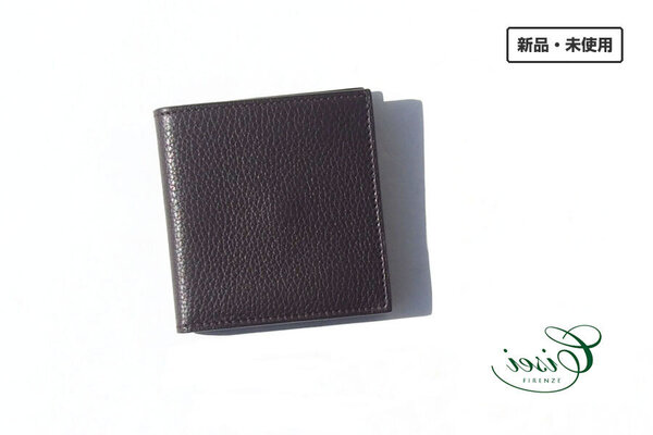 送料無料★新品|未使用|シセイ|cisei|小銭入付コンパクト財布|P1023 LD FOLDING WALLET WITH COIN PURSE COL.COL.T.MORO