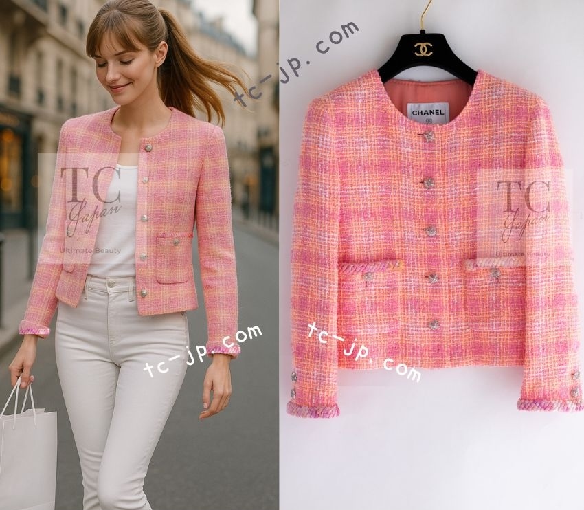 2025年最新】Yahoo!オークション -chanel ツイードジャケット 2025年最新】Yahoo!オークション -chanel ツイードジャケット