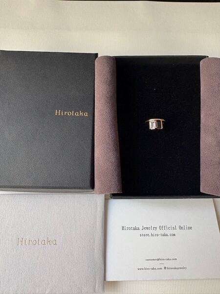 イヤーカフ オニキス ホワイトトパーズ k10 ジュエリーHirotaka ヒロタカ ゴールド アクセサリー