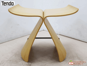 Yahoo!オークション -「バタフライスツール (tendo 天童木工 Yahoo!オークション -「バタフライスツール (tendo 天童木工