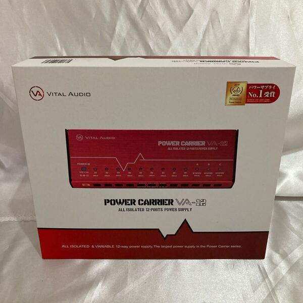 新同 パワーサプライ バイタルオーディオ VA 12 POWER CARRIER