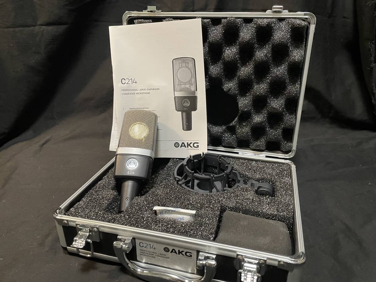 Yahoo!オークション -「akg c214」の落札相場・落札価格 Yahoo!オークション -「akg c214」の落札相場・落札価格
