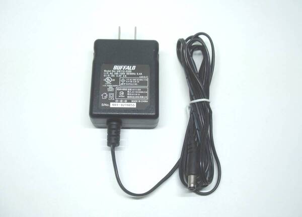 【即決・送料無料】BUFFALO US112-3320 バッファロー エアーステーション WiFi 無線LAN AC電源 アダプター【完動品】②
