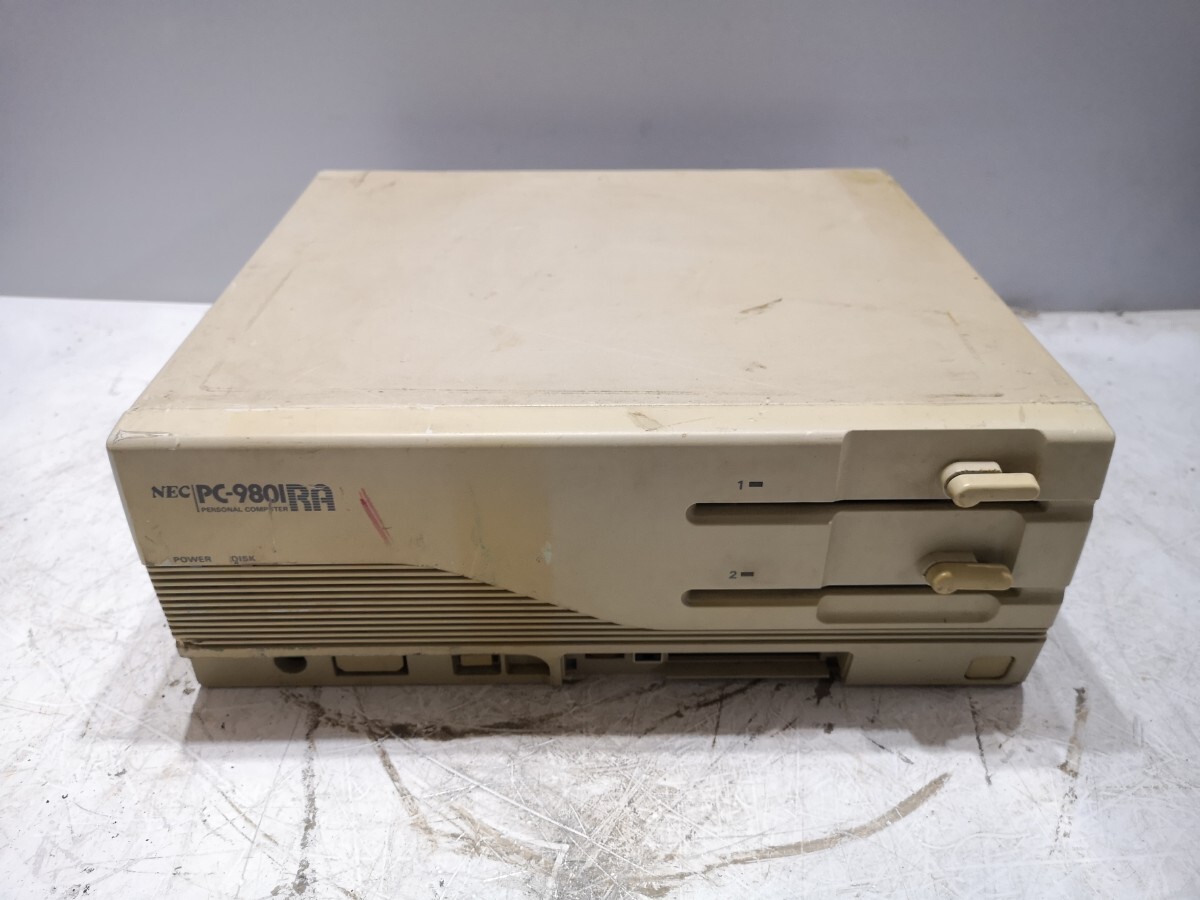 NEC PC-9801RA （PC-9801RA2） 本体 ＋ キーボード付 日本電気