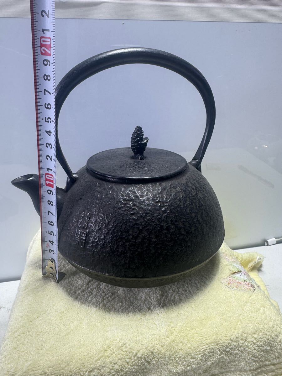 銅製打ち出し薬缶 水注 煎茶道具 茶道具 アウトドア 古道具