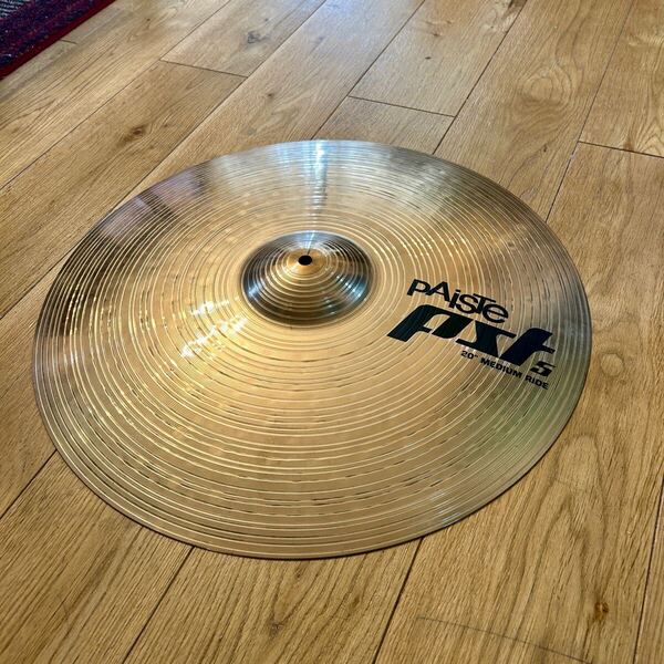 美品 PAISTE PST medium RIDE 20