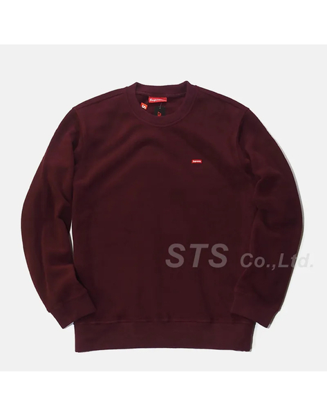 送料無料☆国内正規品☆極美品☆Supreme☆16fw☆polartec fleece crewneck☆Mサイズ☆small box☆arc☆s logo☆nike☆champion☆sweatshirt