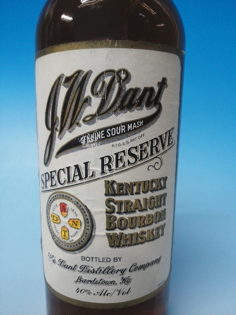 古酒！バーボンウイスキー！J.W. ダント！《 JW Dant》