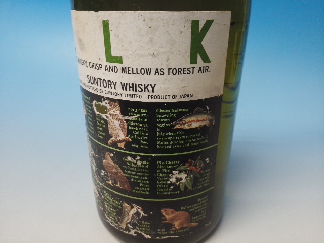 訳あり古酒！ウイスキー１級！サントリーウイスキー エルク♪終売品！《SUNTORY WHISKY ELK》