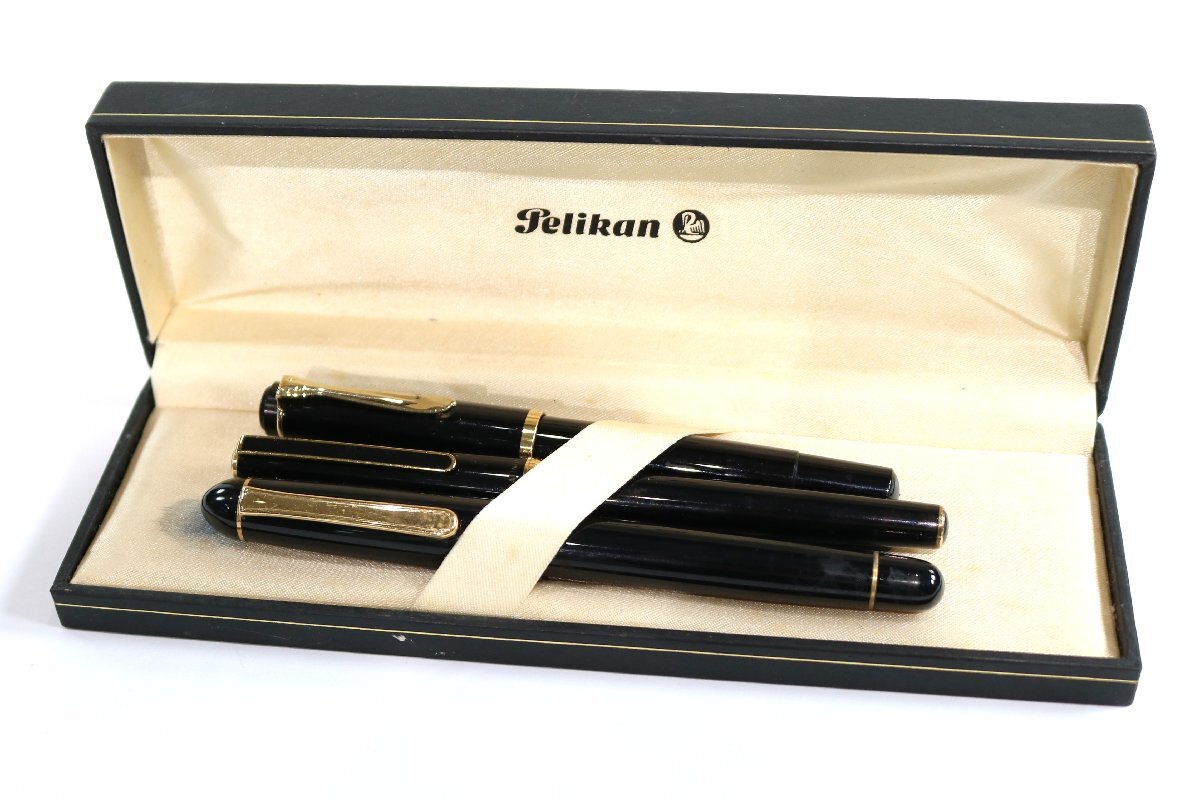 楽天市場】ペリカン PELIKAN ペンケース レザー 3本用 ブラック
