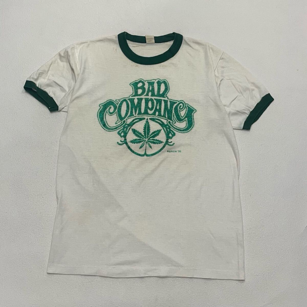 ビンテージ　Tシャツ　bad company バッドカンパニー レコード・レーベル＆アーティスト・Tシャツ・バッド・カンパニー
