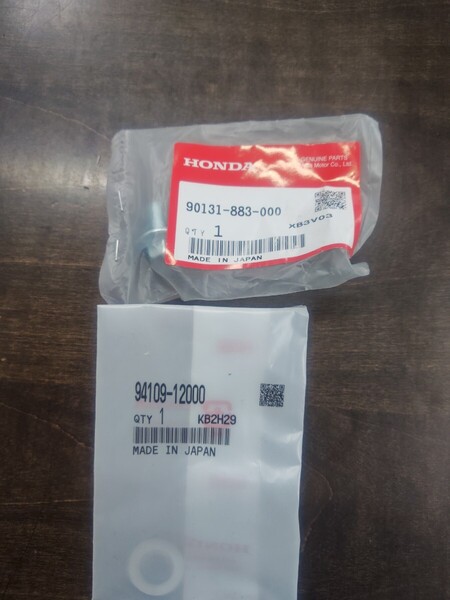 タクト AF75 AF79 ジョグ AY01 ドレンボルト ドレンプラグ ワッシャー付 ホンダ 90131-883-000 汎用12×15 TACT JOG