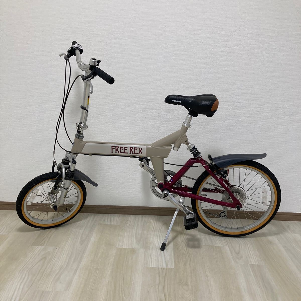 送料無料！ 軽量折りたたみ自転車 roots mini 14 ルーツミニ14