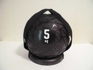 品薄 大人気 品薄ウエイト5K La-VIE(ラヴィ) メディシンボール 5kg ソフト トレーニング 台座付き 筋肉アップ