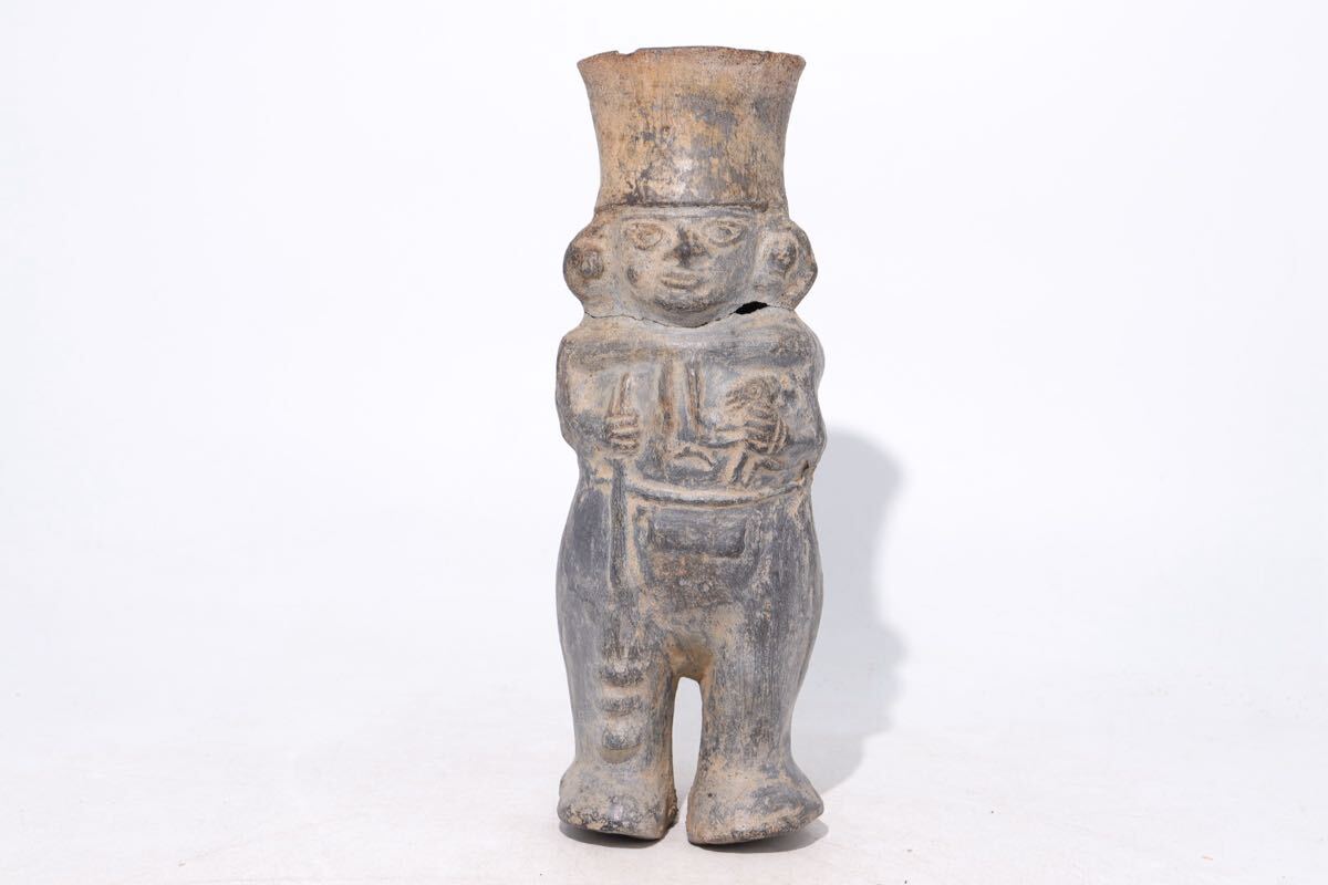Amazon.co.jp: 古代マヤ文明彩色 犬の図 半球形鉢 出土品