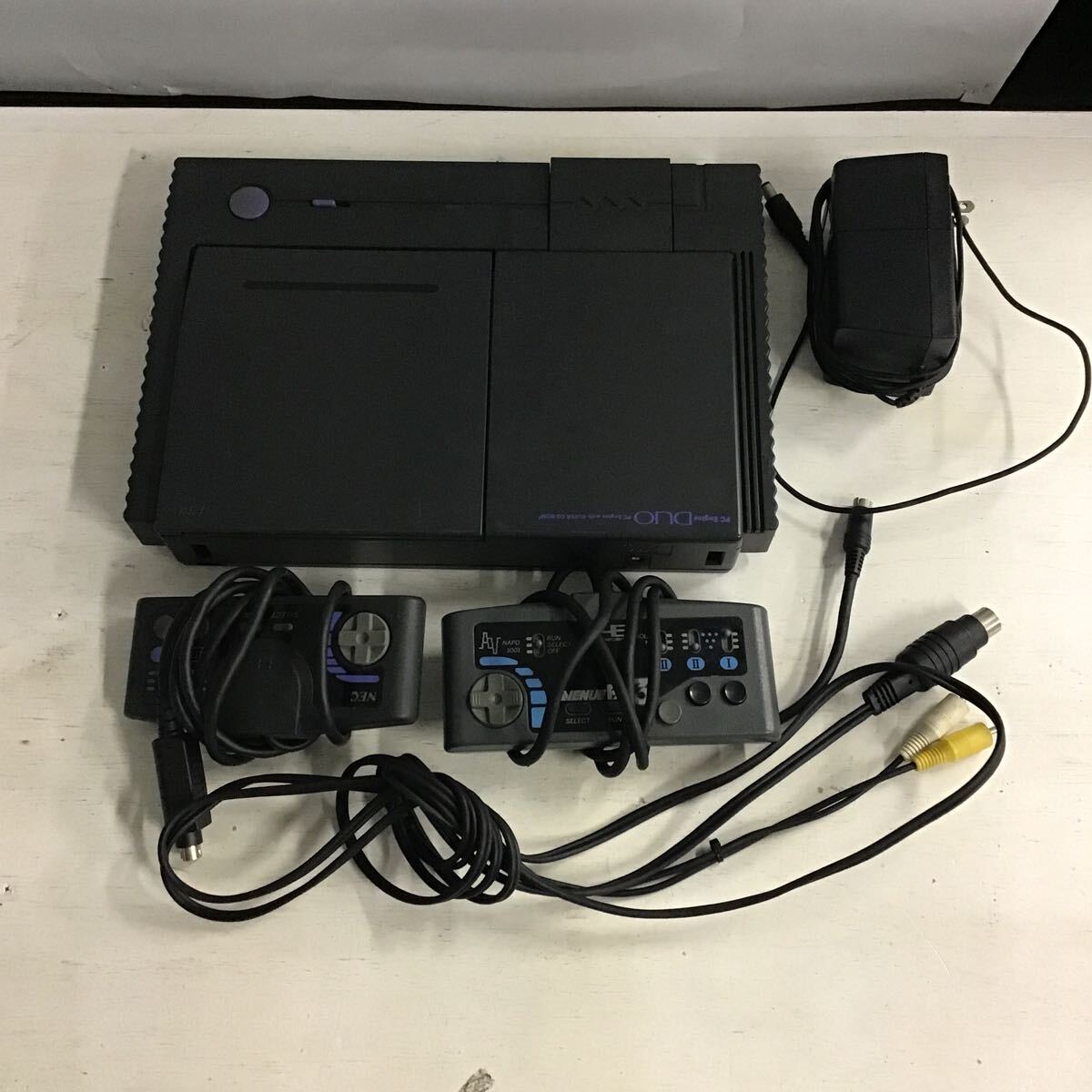 PCエンジン DUO本体 黒ジャンク おまけ付き - メルカリ