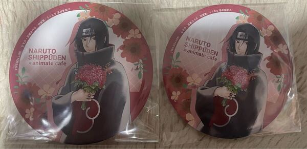 NARUTO アニメイトカフェ アニカフェ 特典コースター イタチ 2枚セット