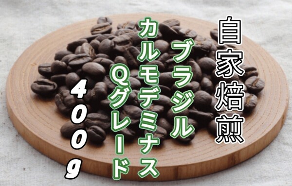 【ブラジル】No.2カルモデミナス Qグレード 自家焙煎コーヒー豆 400g(自家焙煎 コーヒー豆 コーヒー )