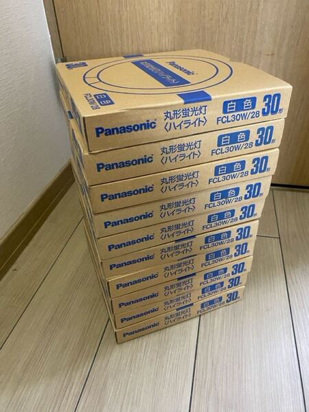 Panasonic FCL30W/28 丸型蛍光灯(ハイライト)白色 10箱