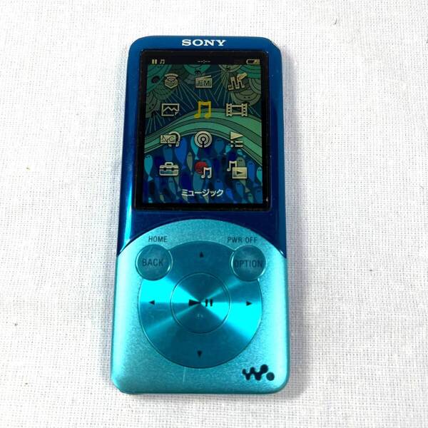 SONY NW-S754 8GB ブルー ウォークマン 64-57