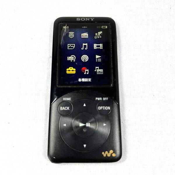 SONY NW-S754 8GB ブラック ウォークマン 64-67