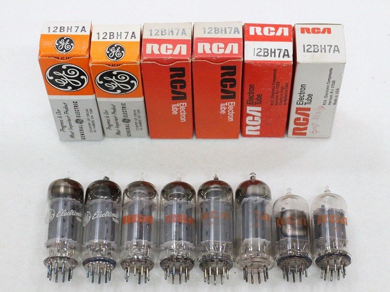 Yahoo!オークション - RCA 12BH7A 同一ロット NIB品ペア #30 RCA Yahoo!オークション - RCA 12BH7A 同一ロット NIB品ペア #30 RCA