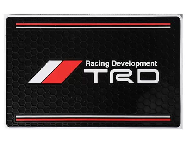 トヨタ TRD TOYOTA ダッシュボードマット 滑り止めマット ラバーマット ロゴ入りダッシュボードマットすべり止めです