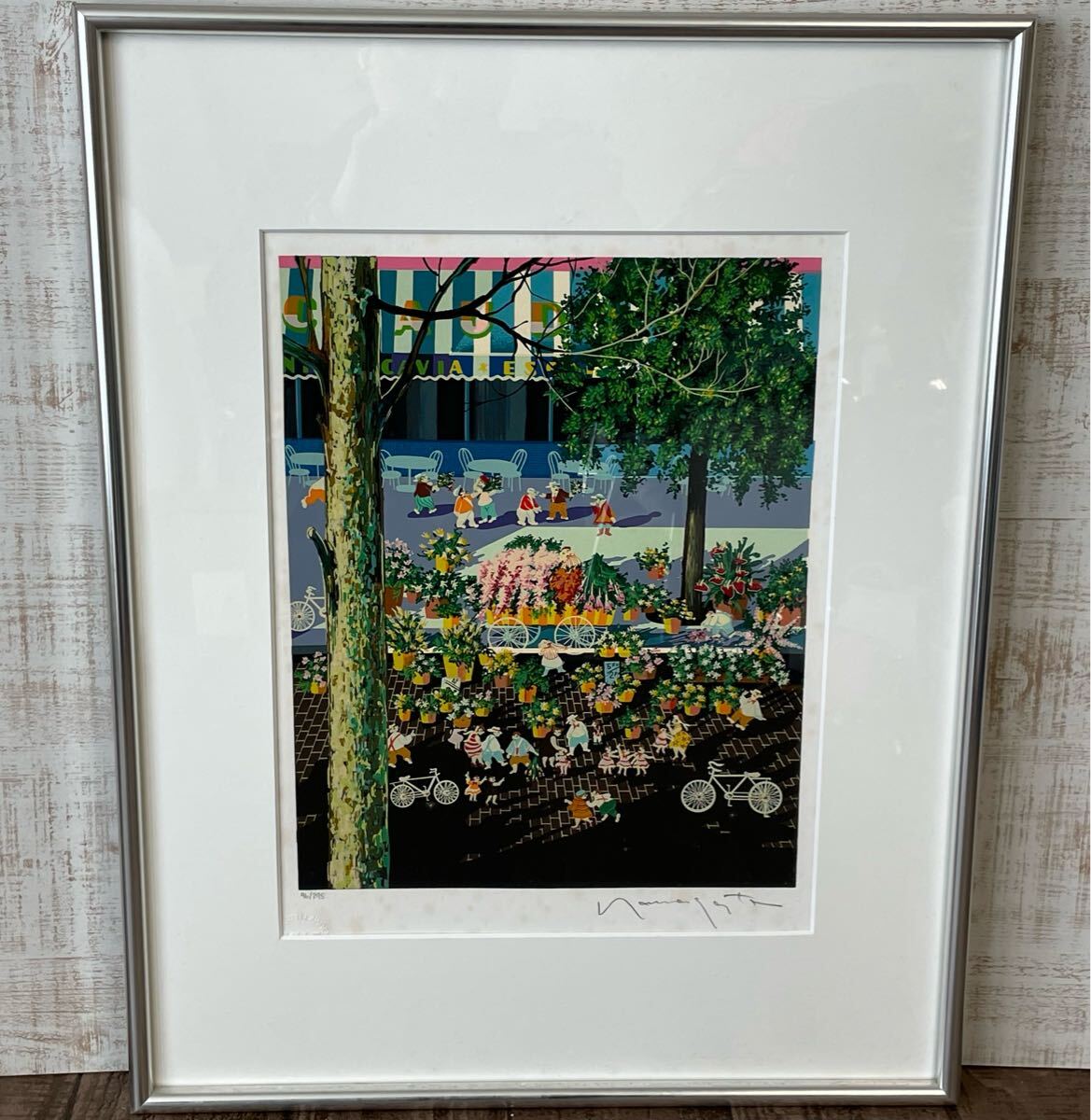 Yahoo!オークション -「ヒロヤマガタ」(シルクスクリーン) (版画 Yahoo!オークション -「ヒロヤマガタ」(シルクスクリーン) (版画