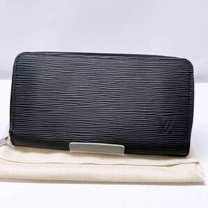 使用感なし 美品 Louis Vuitton ルイヴィトン エピ ジッピーウォレット ノワール 長財布 M61857