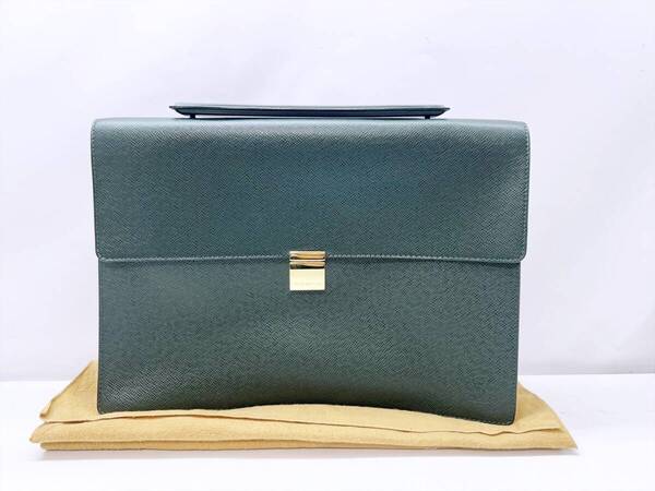 美品 Louis Vuitton ルイヴィトン タイガ アンガラ ブリーフケース ビジネスバッグ エピセア M30774