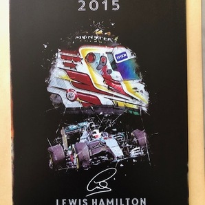2015 ルイス ハミルトン LEWIS HAMILTON F1 ブリキのアート看板 お部屋に・ガレージに! 送料サービス