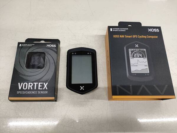 ■XOSS NAV■サイクルコンピュータ GPS サイコン■XOSS スピードセンサー付き■