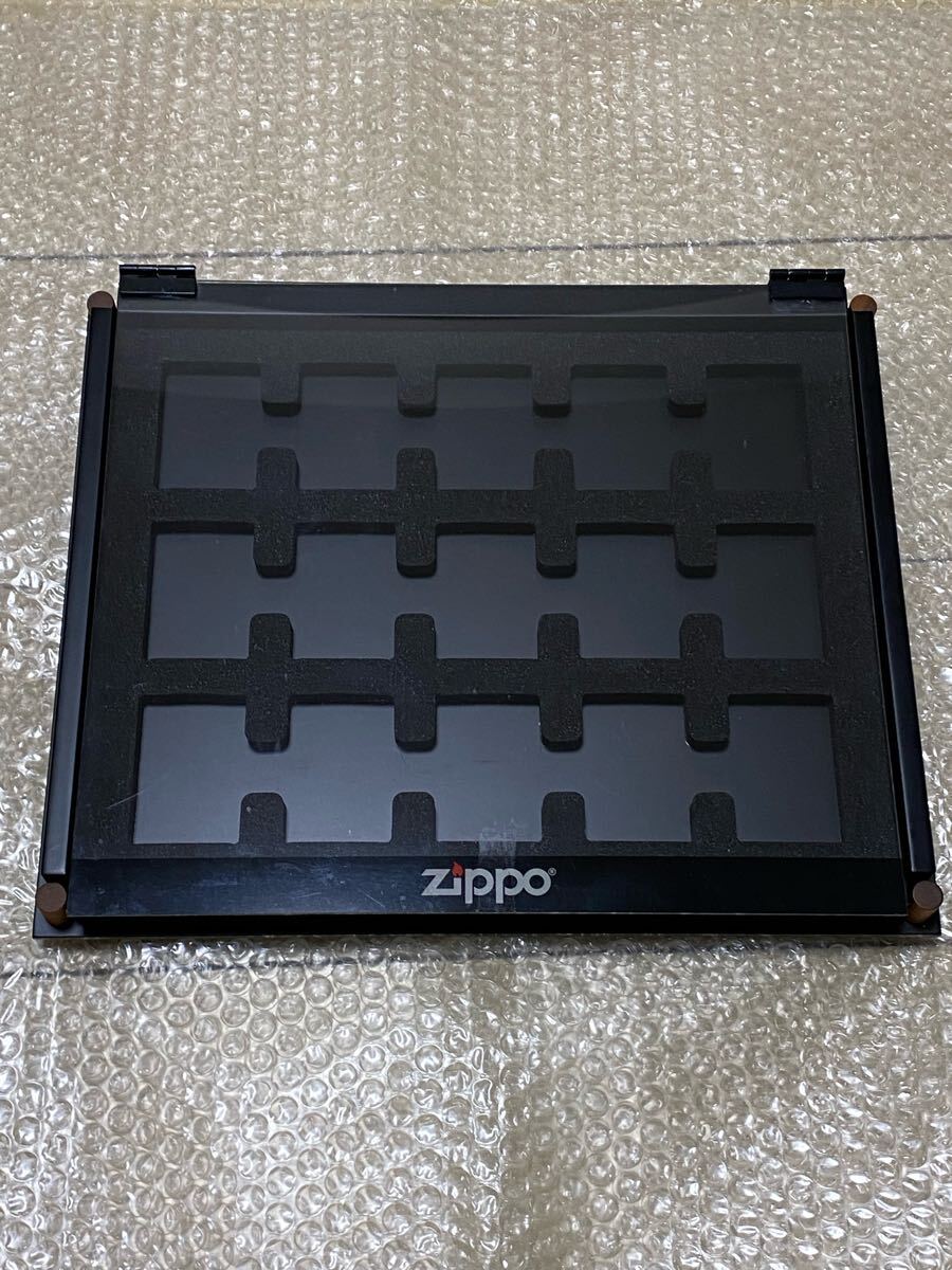ZIPPOコレクションケース 木箱6段120個収納ケース中古品