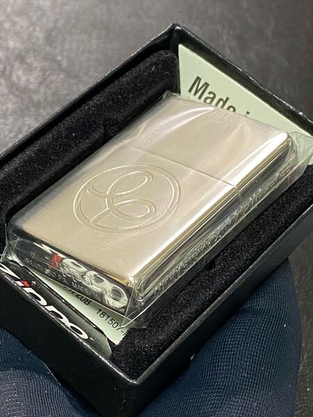 zippo LUCKY STRIKEXLOOPWHEELER 限定品 3面加工 希少モデル 2005年製 ラッキーストライク シルバーインナー 2005年製 ケース 保証書付き