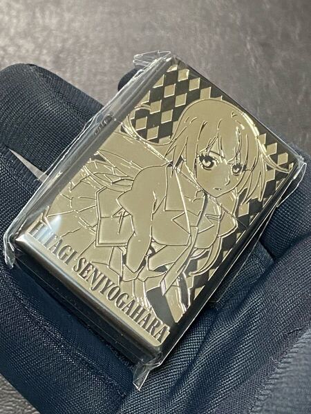 zippo 戦場ヶ原 ひたぎ 物語シリーズ シルバー刻印 希少モデル 2021年製 HITAGI SENJYOGAHARA